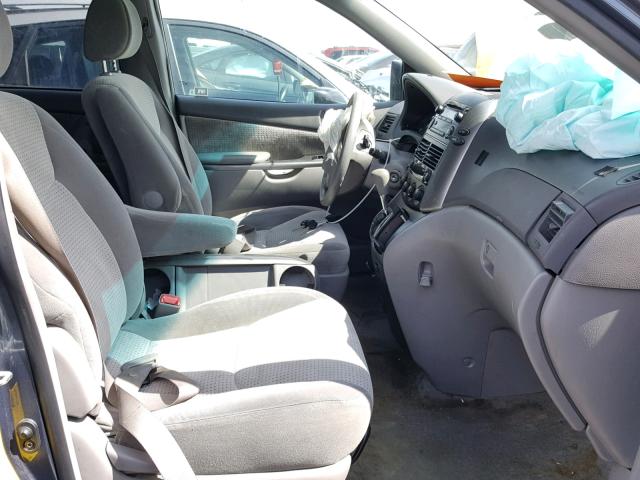 5TDZK23CX8S214439 - 2008 TOYOTA SIENNA CE GRAY photo 6