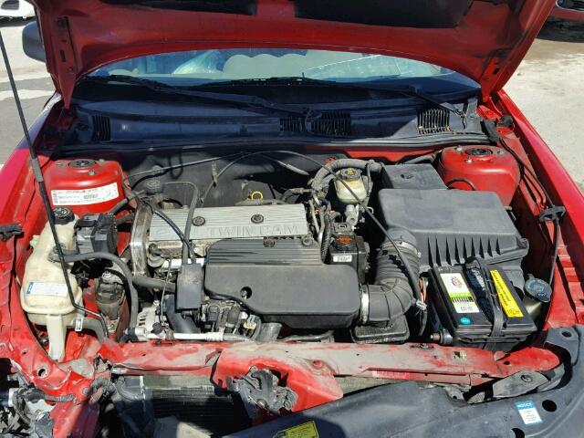 1G2NF52T21M504105 - 2001 PONTIAC GRAND AM S 红色 照片 7