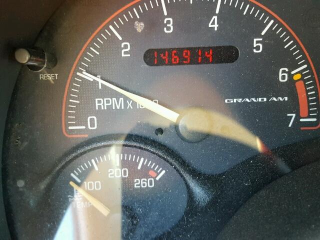 1G2NF52T21M504105 - 2001 PONTIAC GRAND AM S 红色 照片 8