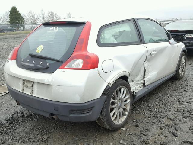 YV1MK672692143844 - 2009 VOLVO C30 T5 WHITE photo 4