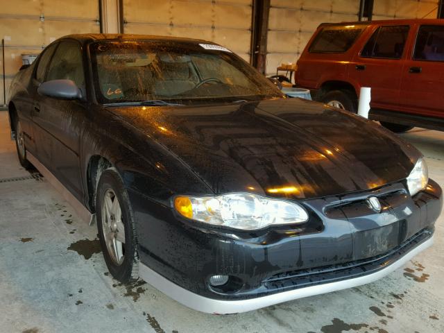 2G1WX12K039438708 - 2003 CHEVROLET MONTE CARL BLACK photo 1