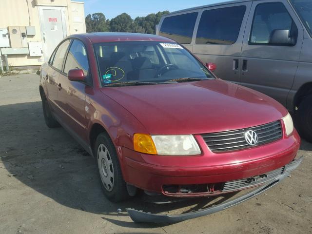 WVWMA63B5WE427281 - 1998 VOLKSWAGEN PASSAT GLS RED photo 1