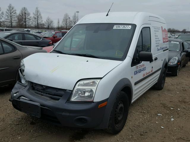 NM0LS7AN6CT121237 - 2012 FORD TRANSIT CO WHITE photo 2