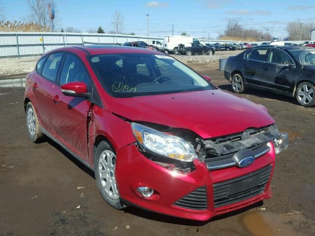 1FAHP3K24CL118740 - 2012 FORD FOCUS SE RED photo 1