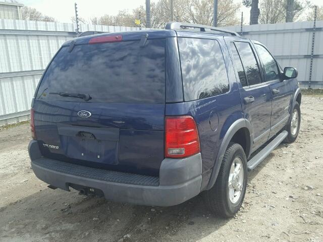 1FMZU62KX4UA31666 - 2004 FORD EXPLORER X BLUE photo 4