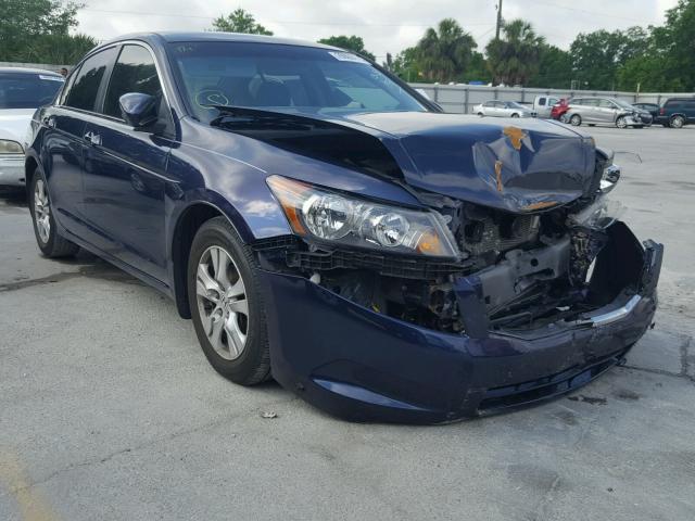 1HGCP2F49AA149163 - 2010 HONDA ACCORD LXP BLUE photo 1