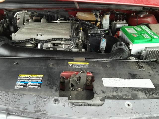 1G1ZU64814F173570 - 2004 CHEVROLET MALIBU MAX 勃艮第红 照片 7