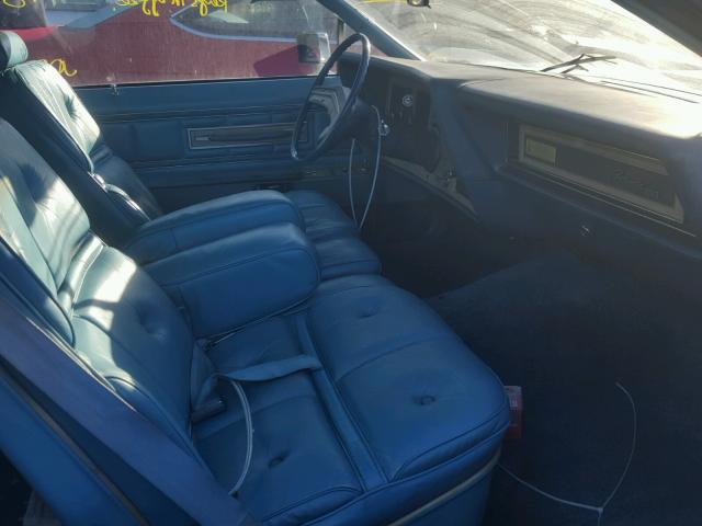 6Y89A900282 - 1976 LINCOLN CONTINENTL BLUE photo 5