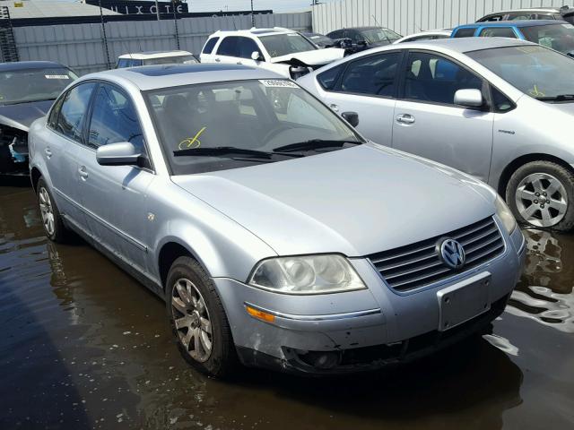 WVWPD63B92P018686 - 2002 VOLKSWAGEN PASSAT GLS SILVER photo 1