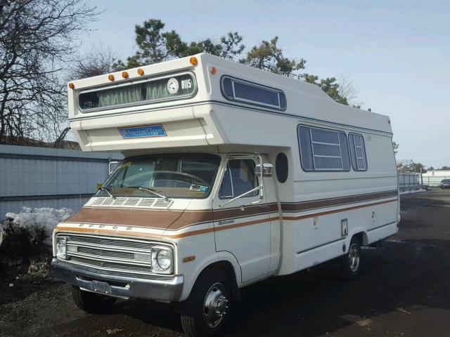 F34BD7V080306 - 1978 DODGE AMERICA WHITE photo 2