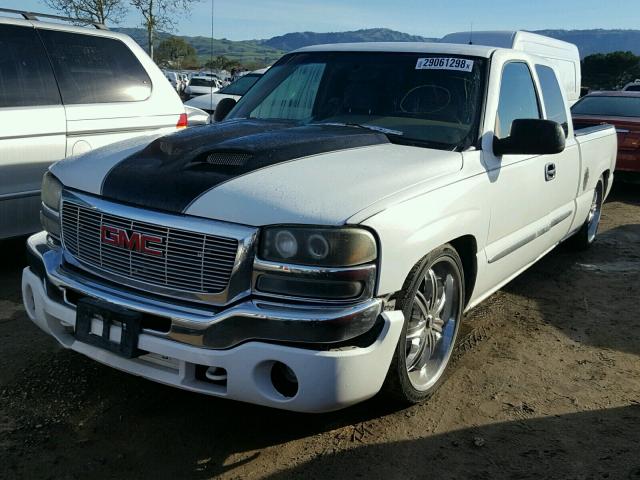 2GTEC19T931101899 - 2003 GMC NEW SIERRA WHITE photo 2