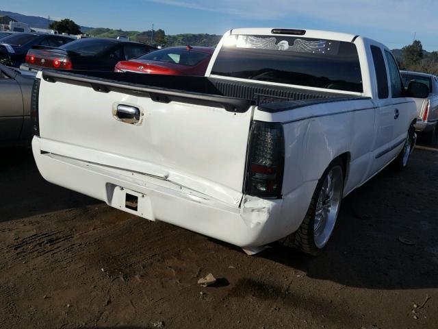 2GTEC19T931101899 - 2003 GMC NEW SIERRA WHITE photo 4