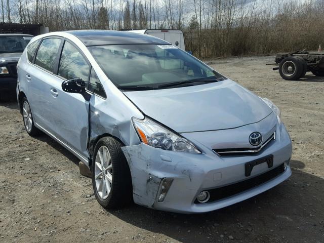 JTDZN3EU0C3138145 - 2012 TOYOTA PRIUS V BLUE photo 1