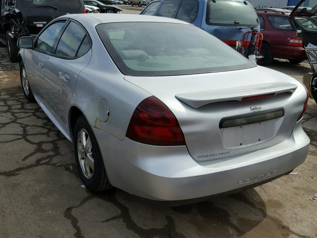 2G2WP522651343882 - 2005 PONTIAC GRAND PRIX Gümüş foto 3