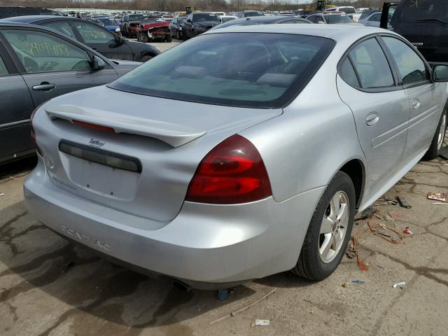 2G2WP522651343882 - 2005 PONTIAC GRAND PRIX Gümüş foto 4