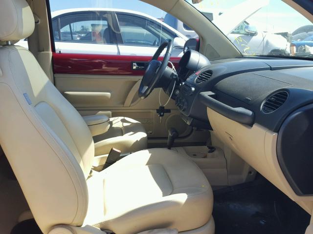 3VWRW31CX8M524200 - 2008 VOLKSWAGEN NEW BEETLE 红色 照片 5