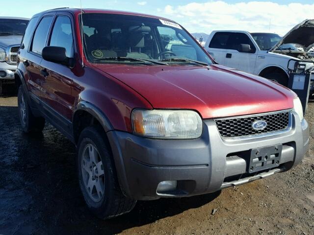 1FMYU93194KA43306 - 2004 FORD ESCAPE XLT RED photo 1