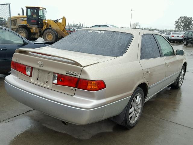 JT2BF22K610321830 - 2001 TOYOTA CAMRY CE BEIGE photo 4