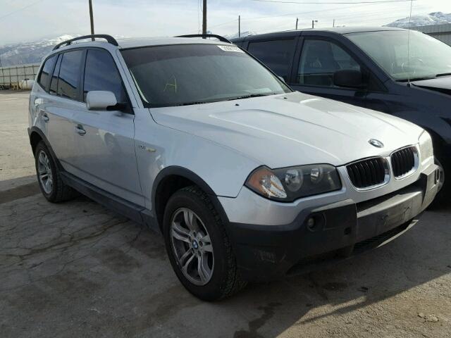 WBXPA93465WD16513 - 2005 BMW X3 3.0I SILVER photo 1