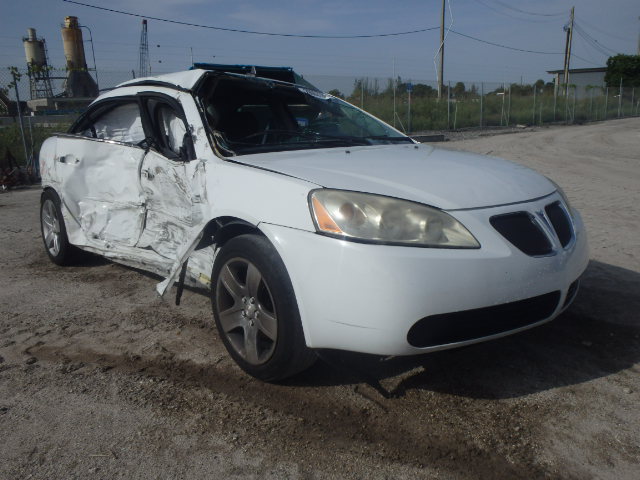1G2ZG57B494131353 - 2009 PONTIAC G6 WHITE photo 1