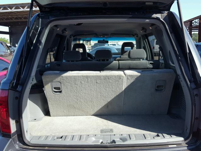 5FNYF18435B021481 - 2005 HONDA PILOT EX GRAY photo 9