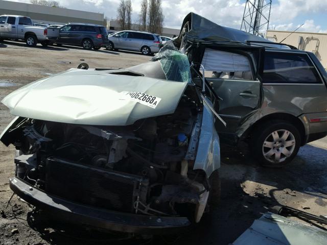 WVWYH63B42E388240 - 2002 VOLKSWAGEN PASSAT GLX 绿色 照片 2