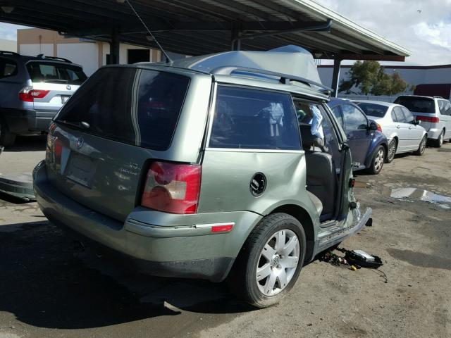 WVWYH63B42E388240 - 2002 VOLKSWAGEN PASSAT GLX 绿色 照片 4