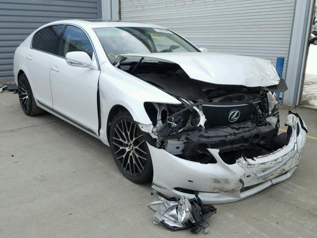 JTHBE96S780040044 - 2008 LEXUS GS 350 WHITE photo 1