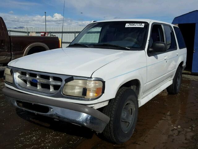 1FMDU34X9SZB34062 - 1995 FORD EXPLORER WHITE photo 2