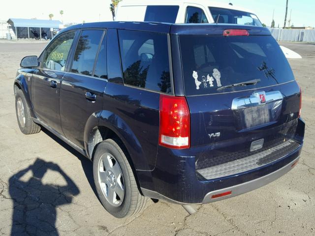 5GZCZ53497S831167 - 2007 SATURN VUE BLUE photo 3