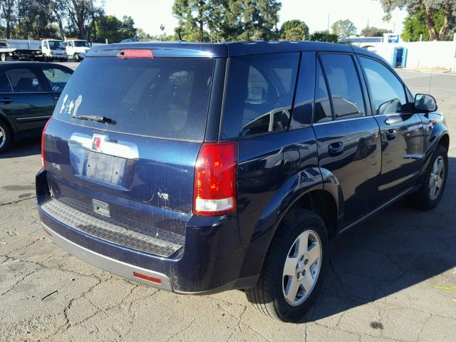 5GZCZ53497S831167 - 2007 SATURN VUE BLUE photo 4