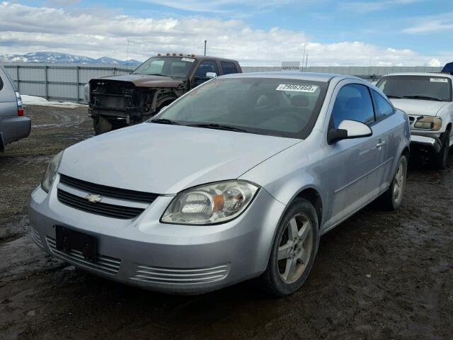 1G1AT18H797110990 - 2009 CHEVROLET COBALT LT SILVER photo 2