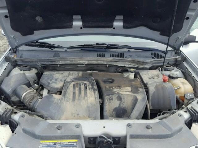 1G1AT18H797110990 - 2009 CHEVROLET COBALT LT SILVER photo 7