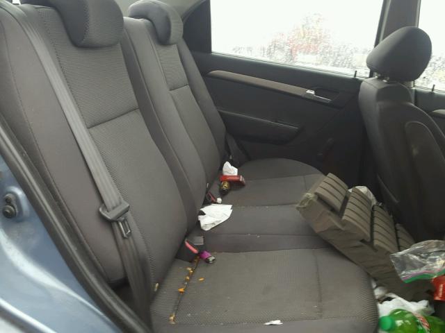 KL1TD566X7B157454 - 2007 CHEVROLET AVEO BASE Niebieski zdjęcie 6