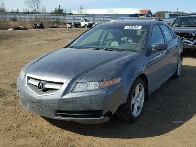 19UUA66216A035144 - 2006 ACURA 3.2TL CHARCOAL photo 2