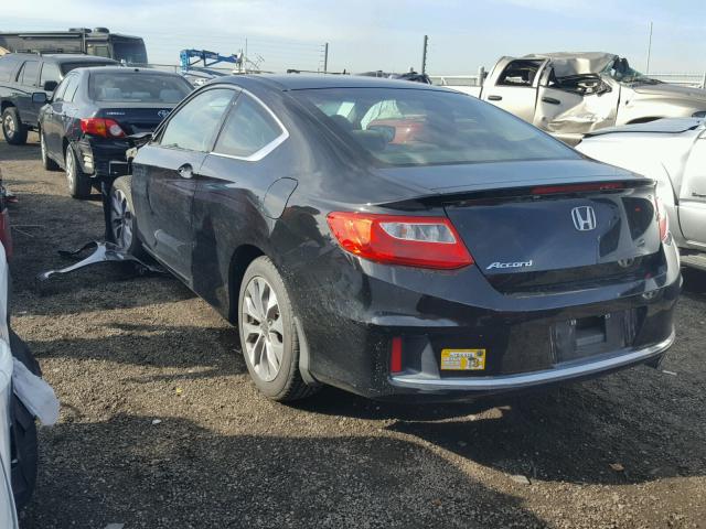 1HGCT1B38DA007202 - 2013 HONDA ACCORD LX- BLACK photo 3