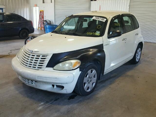 3C4FY48B05T593336 - 2005 CHRYSLER PT CRUISER WHITE photo 2