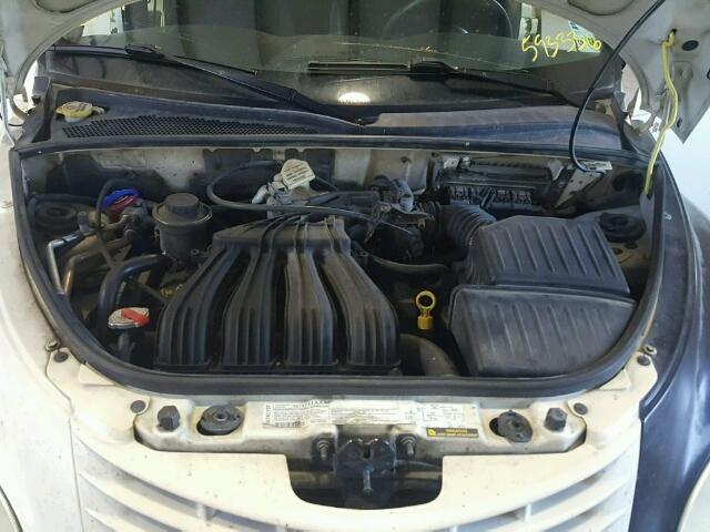 3C4FY48B05T593336 - 2005 CHRYSLER PT CRUISER WHITE photo 7