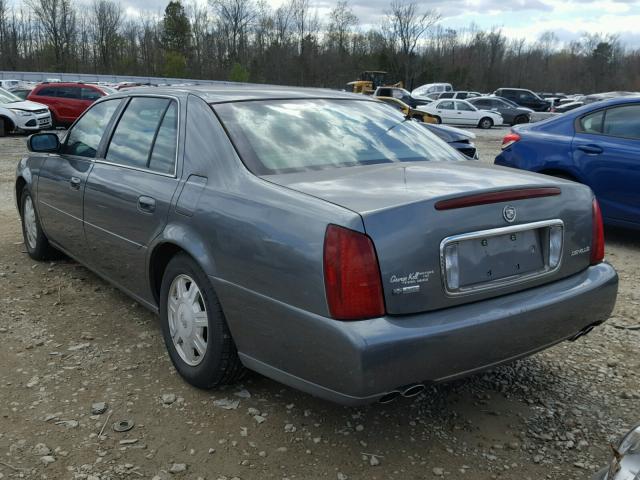 1G6KD54Y84U251490 - 2004 CADILLAC DEVILLE GRAY photo 3