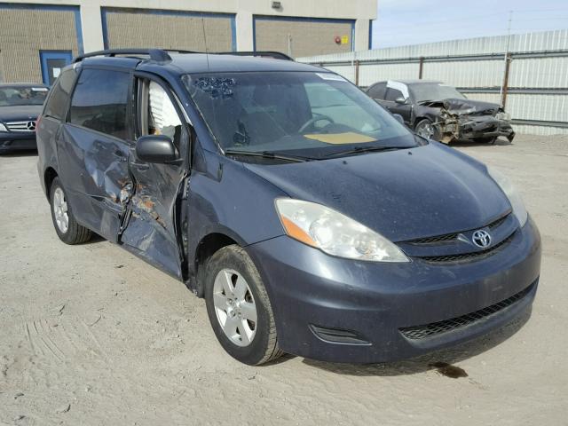 5TDZK23C78S215533 - 2008 TOYOTA SIENNA CE GRAY photo 1