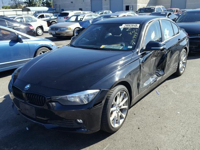 WBA3B1C54FK139353 - 2015 BMW 320 I BLACK photo 2