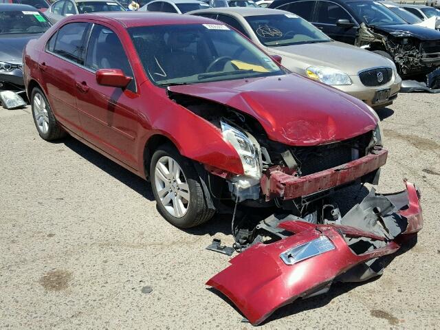 3FAHP08126R189292 - 2006 FORD FUSION SEL RED photo 1