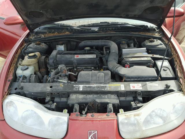 1G8ZR12732Z208489 - 2002 SATURN SC2 ORANGE photo 7