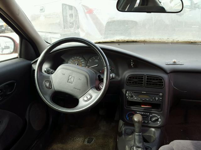 1G8ZR12732Z208489 - 2002 SATURN SC2 ORANGE photo 9