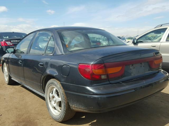 1G8ZJ52792Z196816 - 2002 SATURN SL2 GRAY photo 3