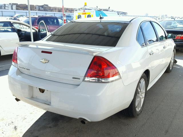 2G1WC5E35E1162941 - 2014 CHEVROLET IMPALA LIM WHITE photo 4