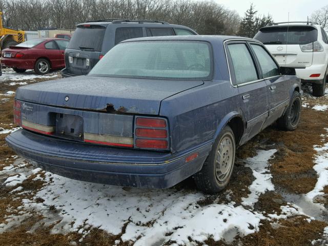 1G3AJ55M7S6353300 - 1995 OLDSMOBILE CIERA SL BLUE photo 4