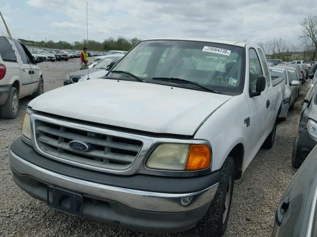 2FTRX17W74CA00174 - 2004 FORD F-150 HERI WHITE photo 2