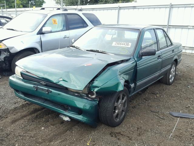 1N4EB31P9RC743030 - 1994 NISSAN SENTRA E GREEN photo 2