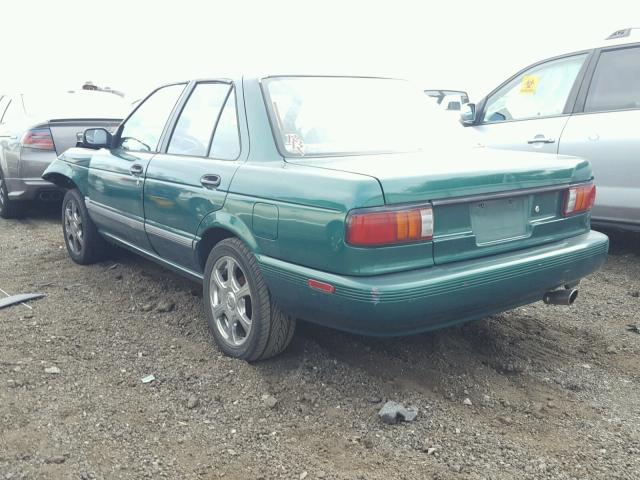 1N4EB31P9RC743030 - 1994 NISSAN SENTRA E GREEN photo 3